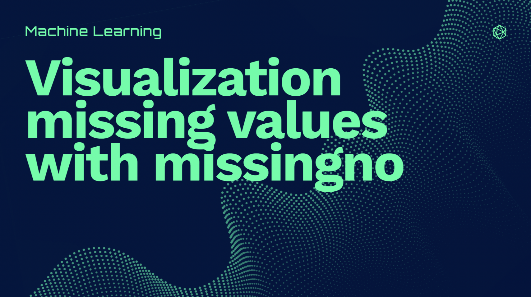 Visualization missing values with missingno